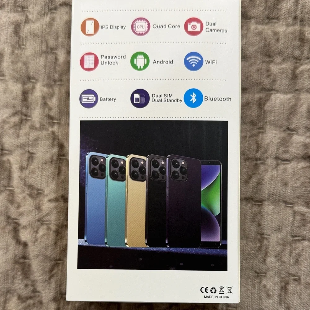 Smartphone with Triple Camera - Black